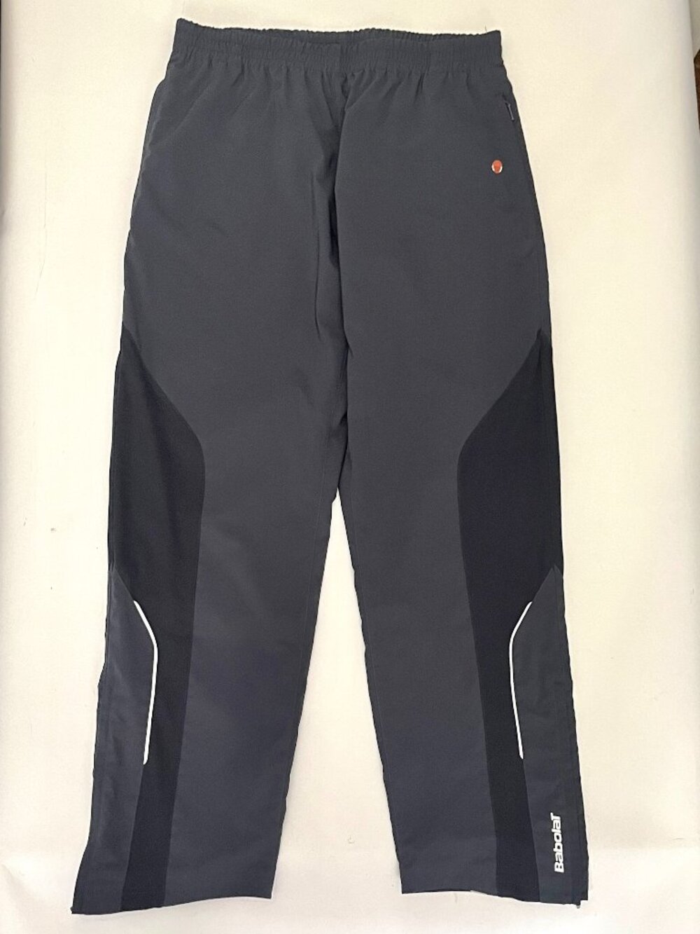 Women's Babolat Black Track Pants Size Large Ankle Zips New Without Tags $80